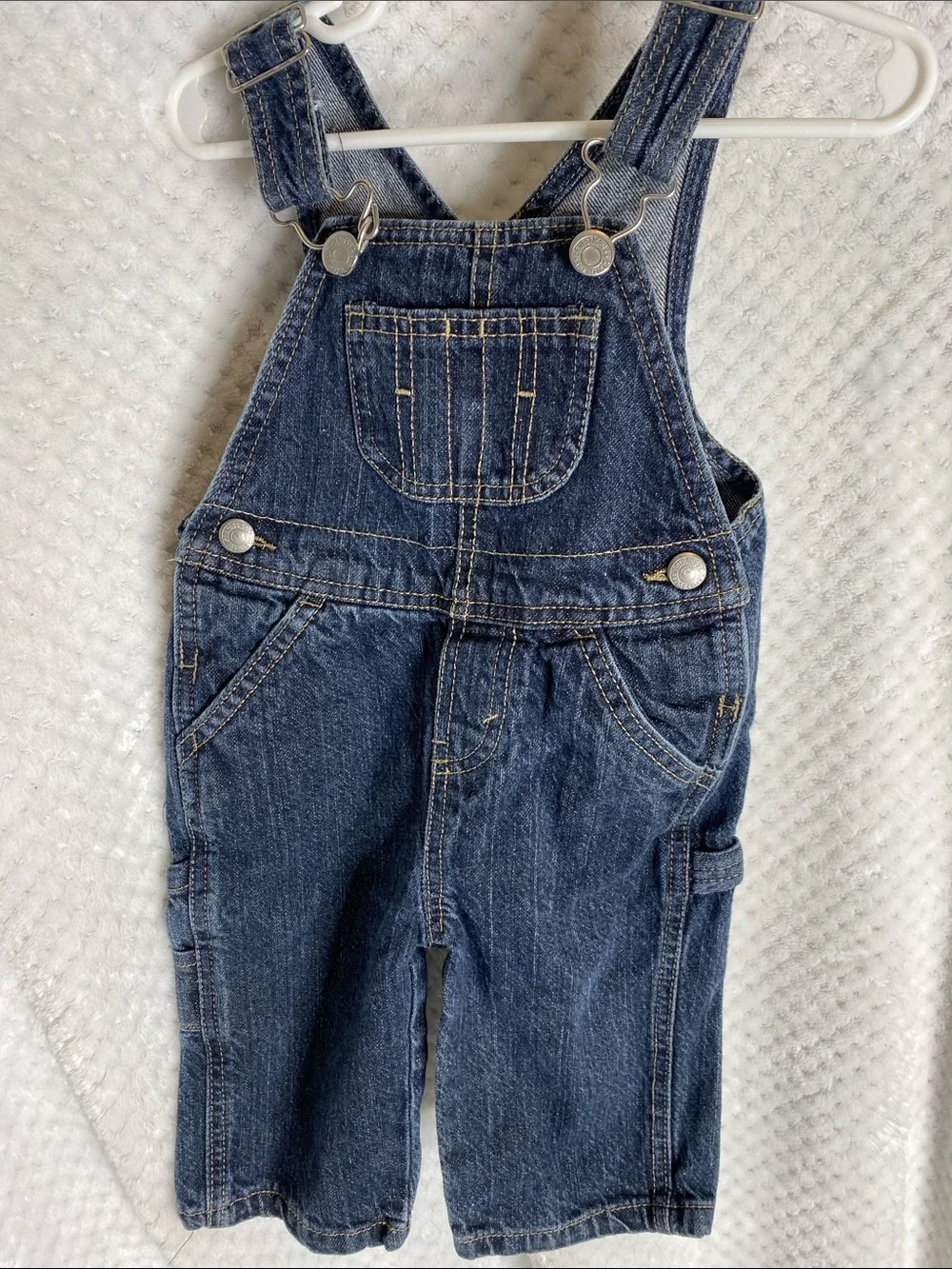 Levi’s Blue Jeans Baby Denim Overalls